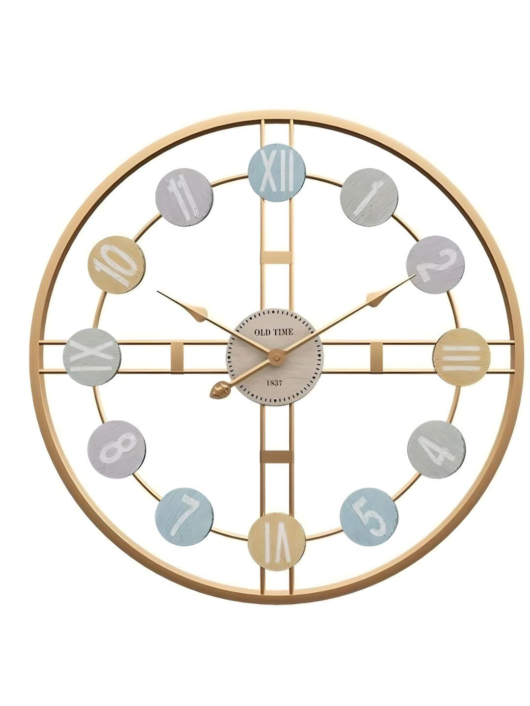 Abstract shaped wall clock