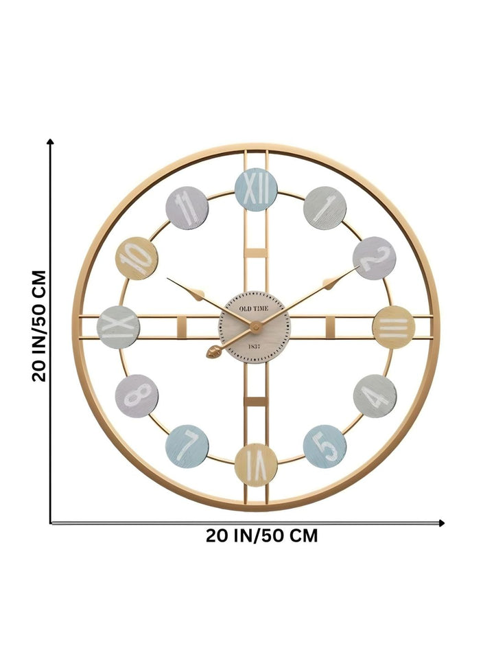 Abstract shaped wall clock