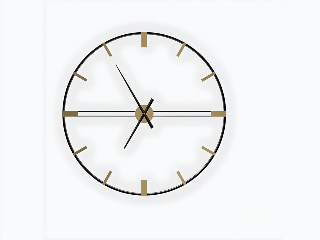 Abstract shaped wall clock