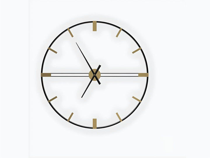 Abstract shaped wall clock