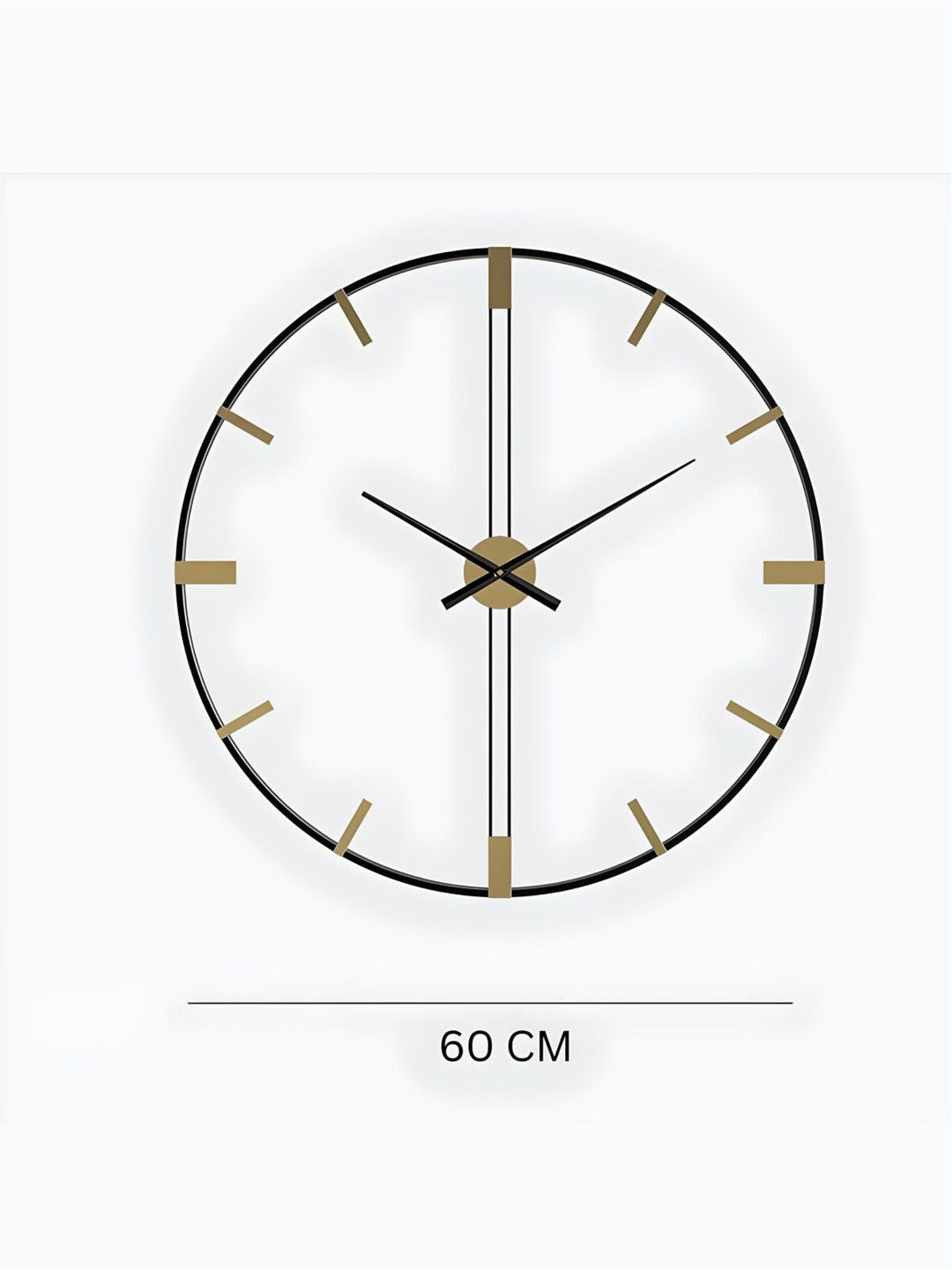 Abstract shaped wall clock