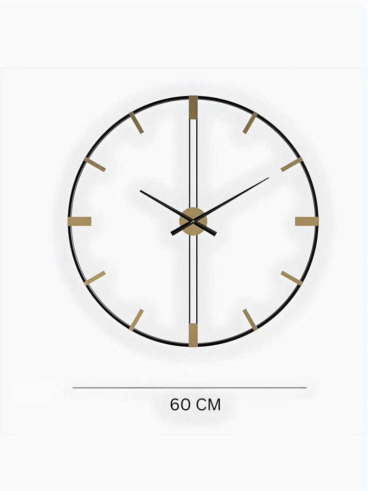 Abstract shaped wall clock
