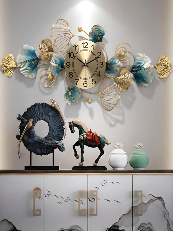 Abstract shaped wall clock