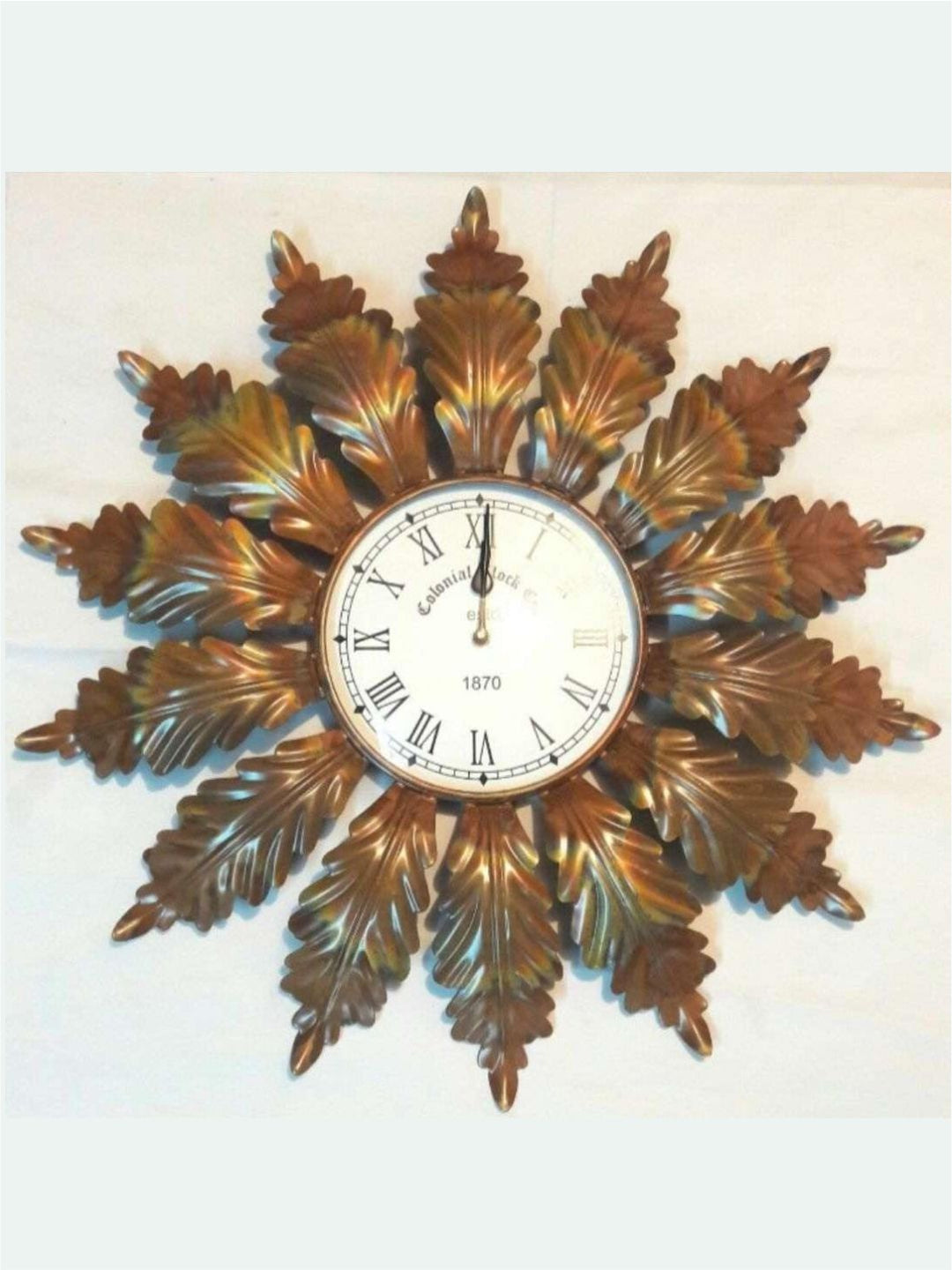 Abstract shaped wall clock