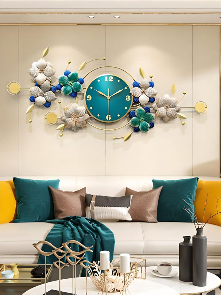 Abstract shaped wall clock