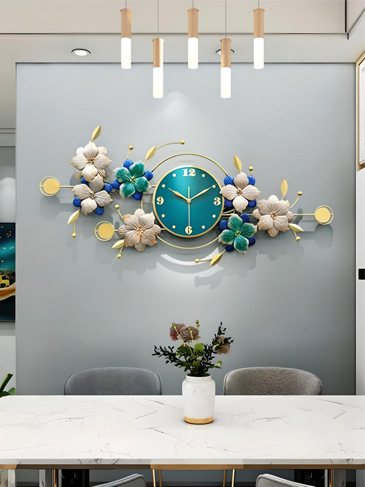 Abstract shaped wall clock