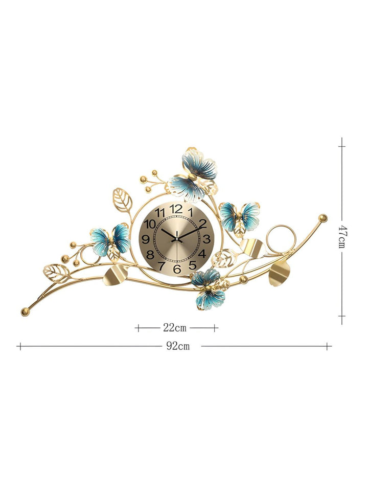 Abstract shaped wall clock