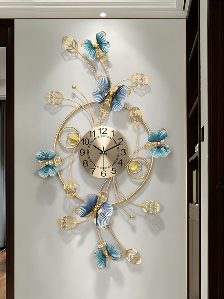 Abstract shaped wall clock