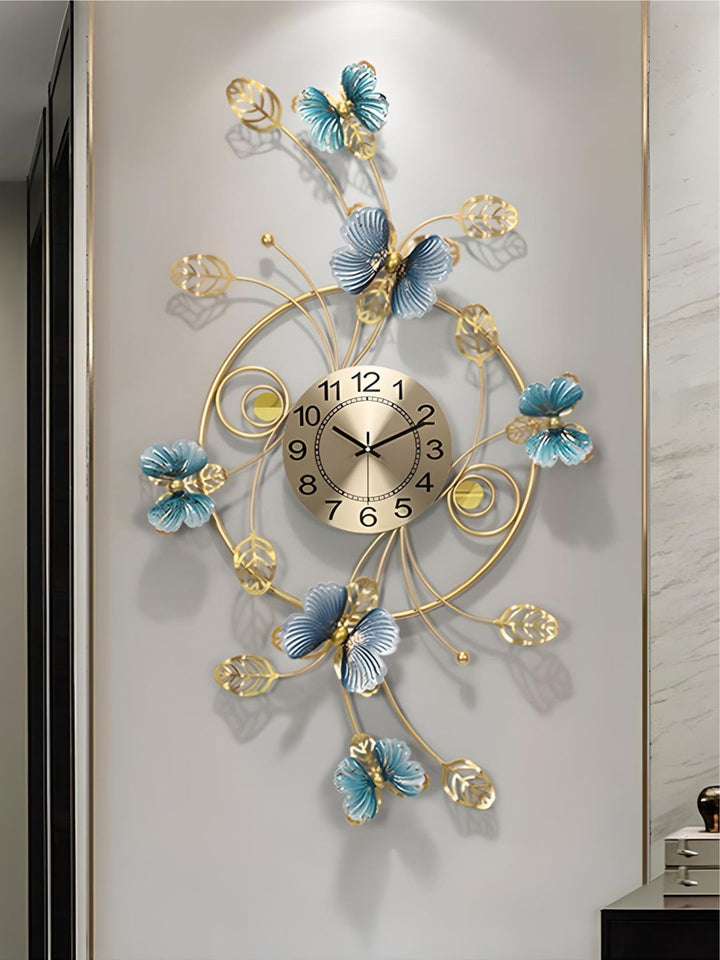 Abstract shaped wall clock