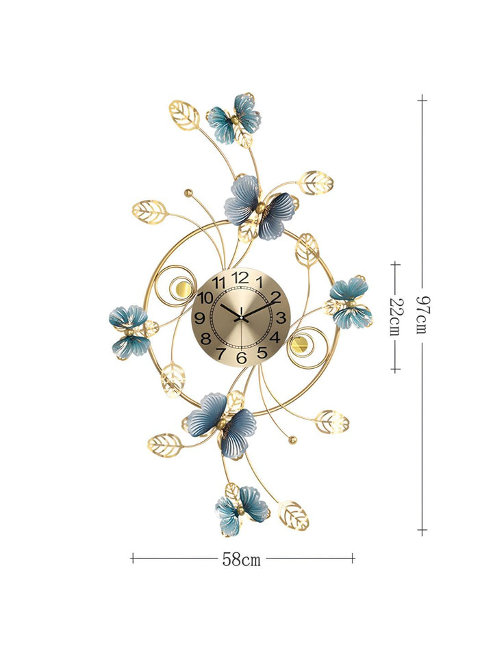 Abstract shaped wall clock