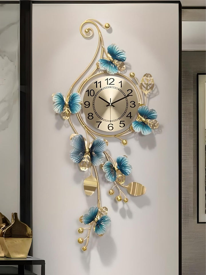 Abstract shaped wall clock