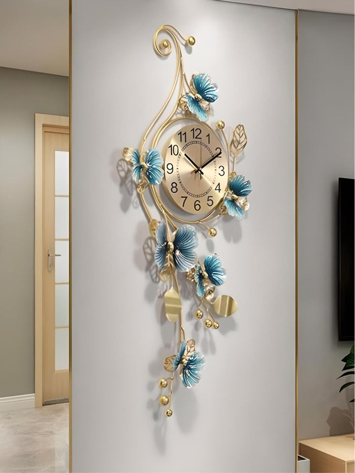 Abstract shaped wall clock