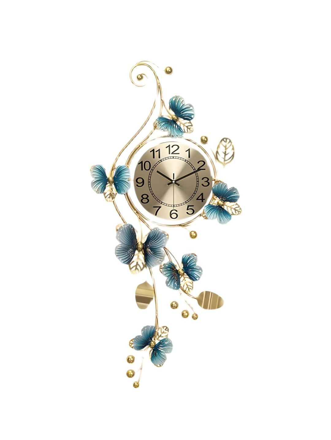 Abstract shaped wall clock