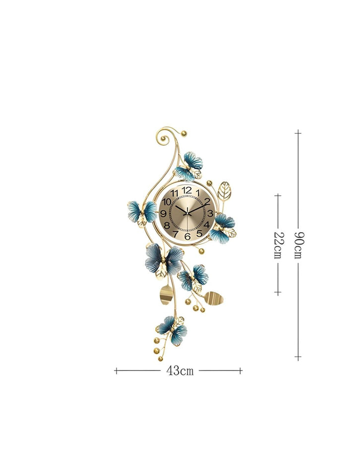 Abstract shaped wall clock