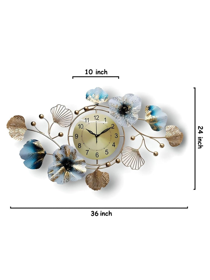 Abstract shaped wall clock
