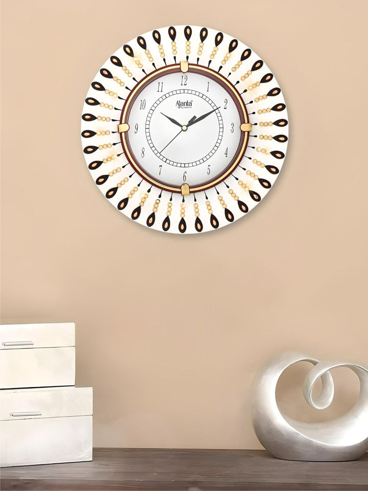 Abstract shaped wall clock