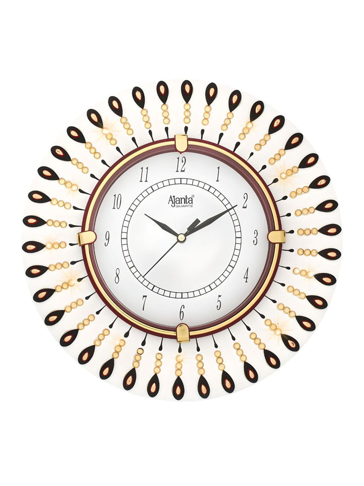 Abstract shaped wall clock