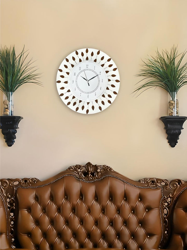 Abstract shaped wall clock