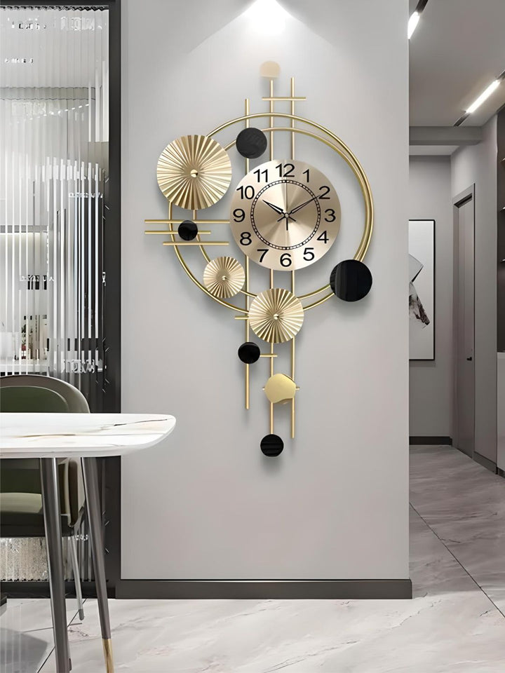 Abstract shaped wall clock