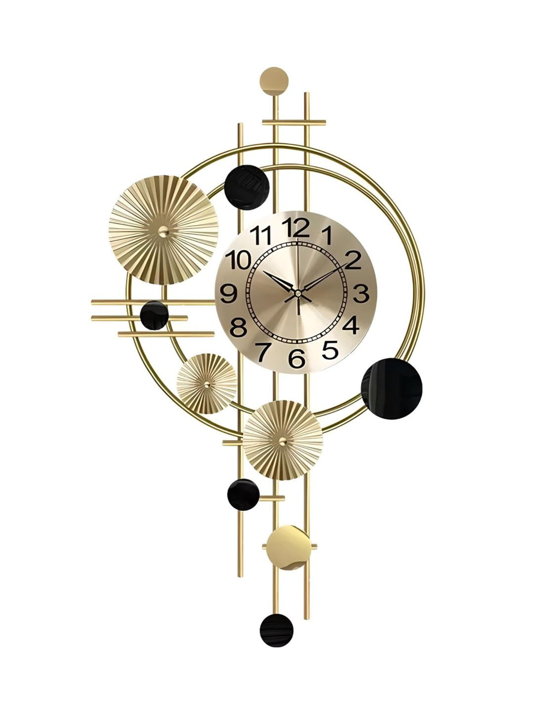 Abstract shaped wall clock