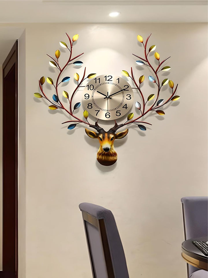Abstract shaped wall clock