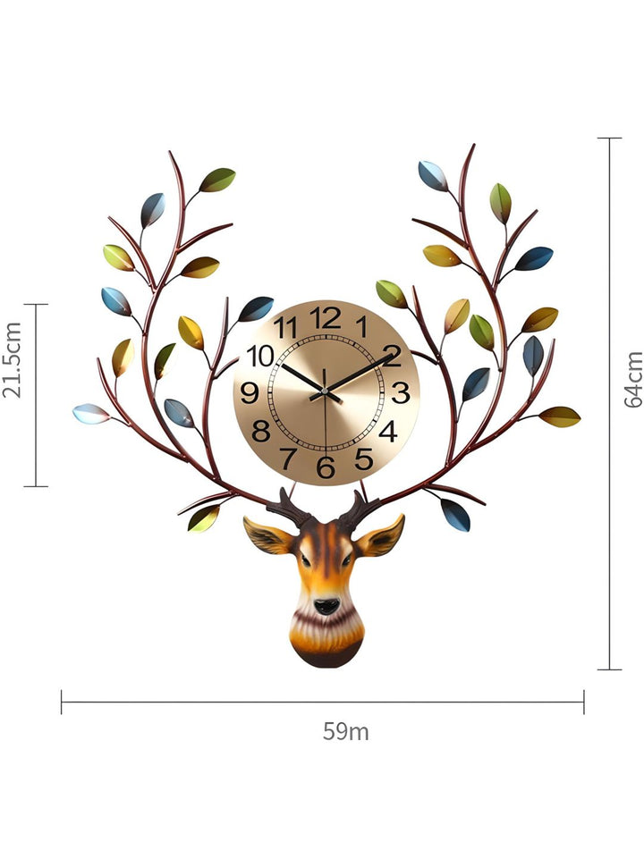 Abstract shaped wall clock
