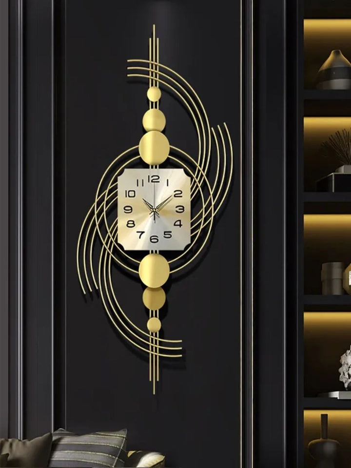 Abstract shaped wall clock