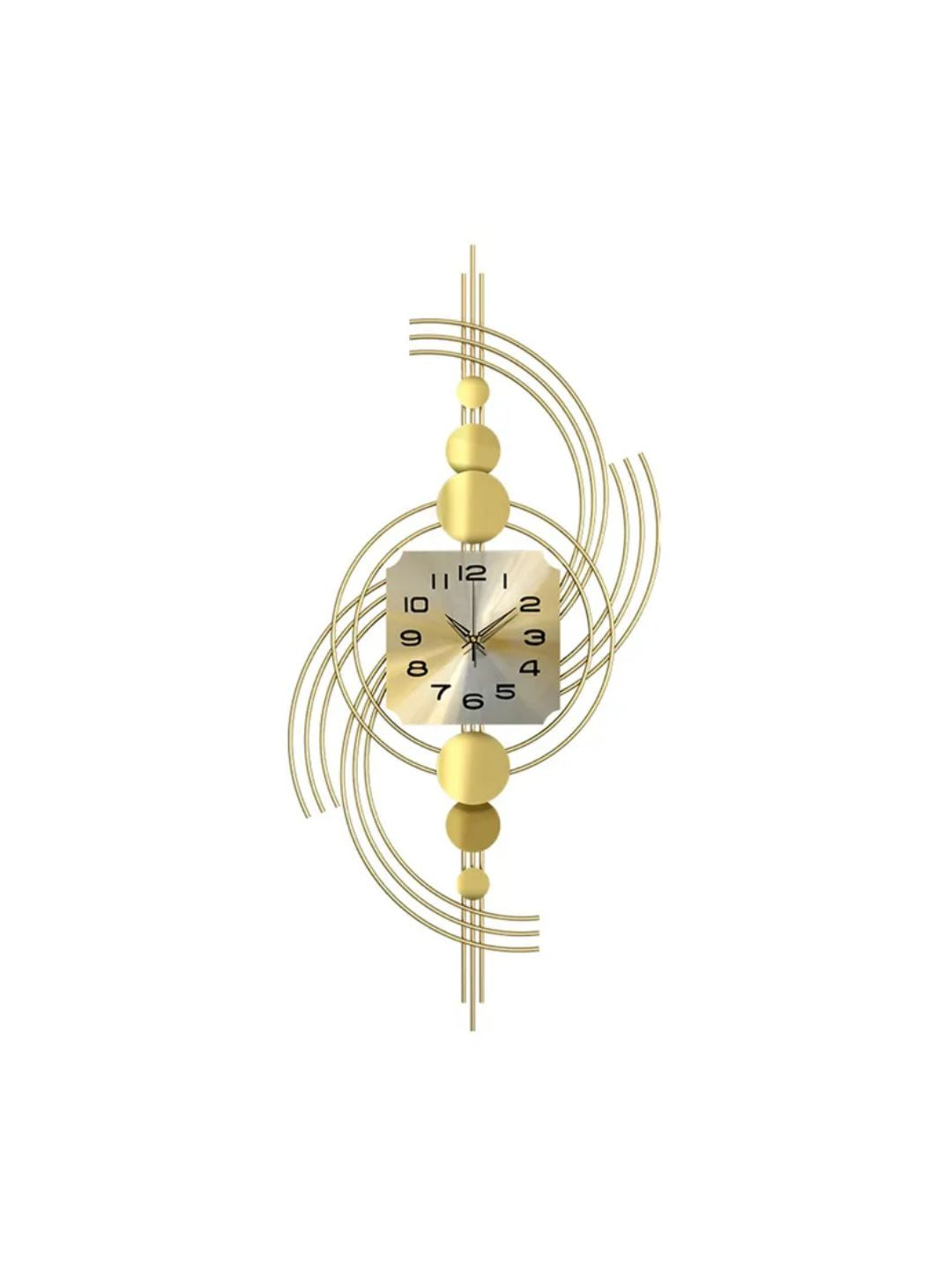 Abstract shaped wall clock