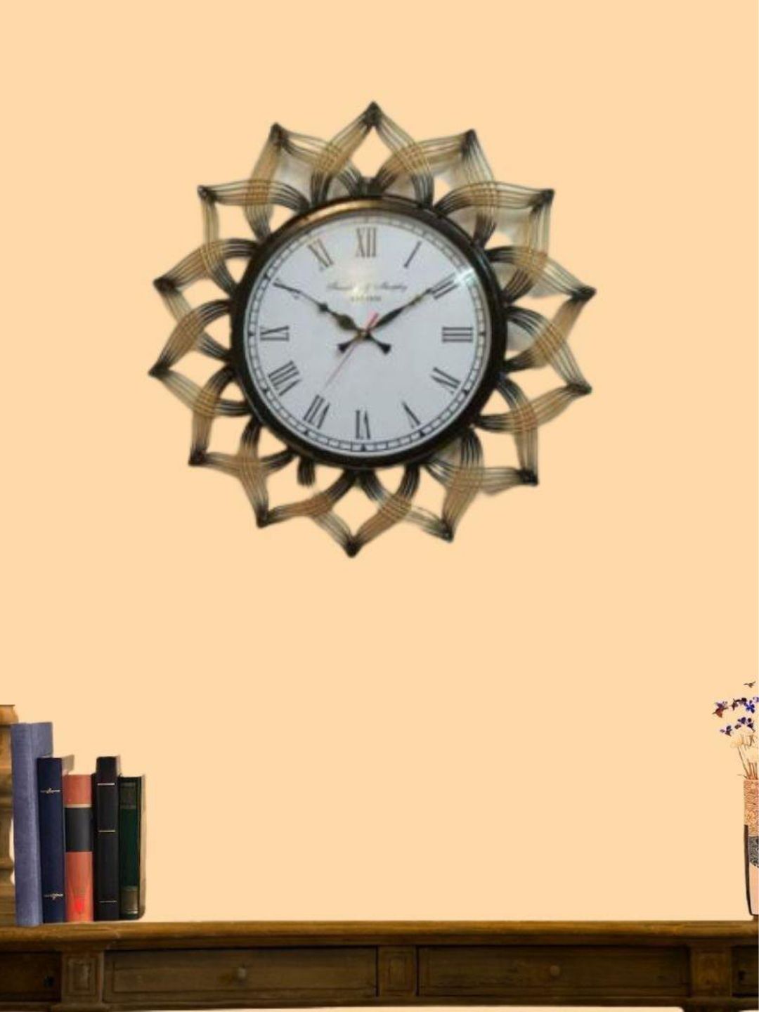 Abstract shaped wall clock