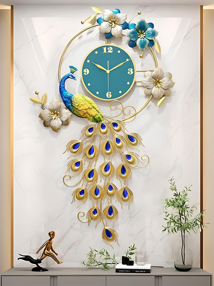 Abstract shaped wall clock