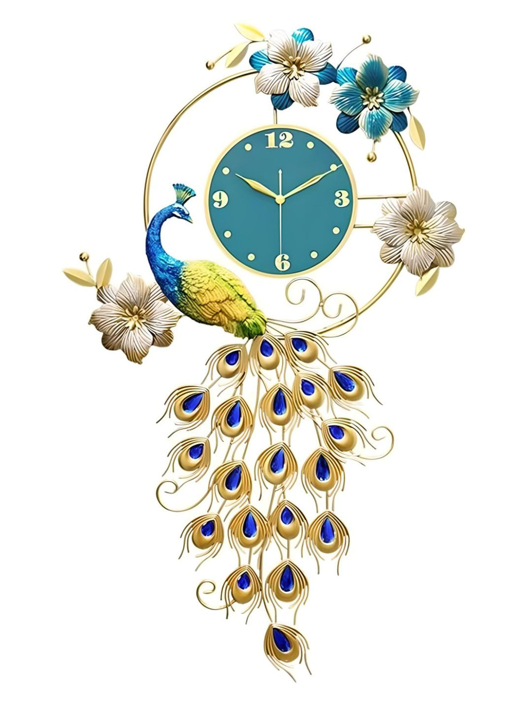 Abstract shaped wall clock