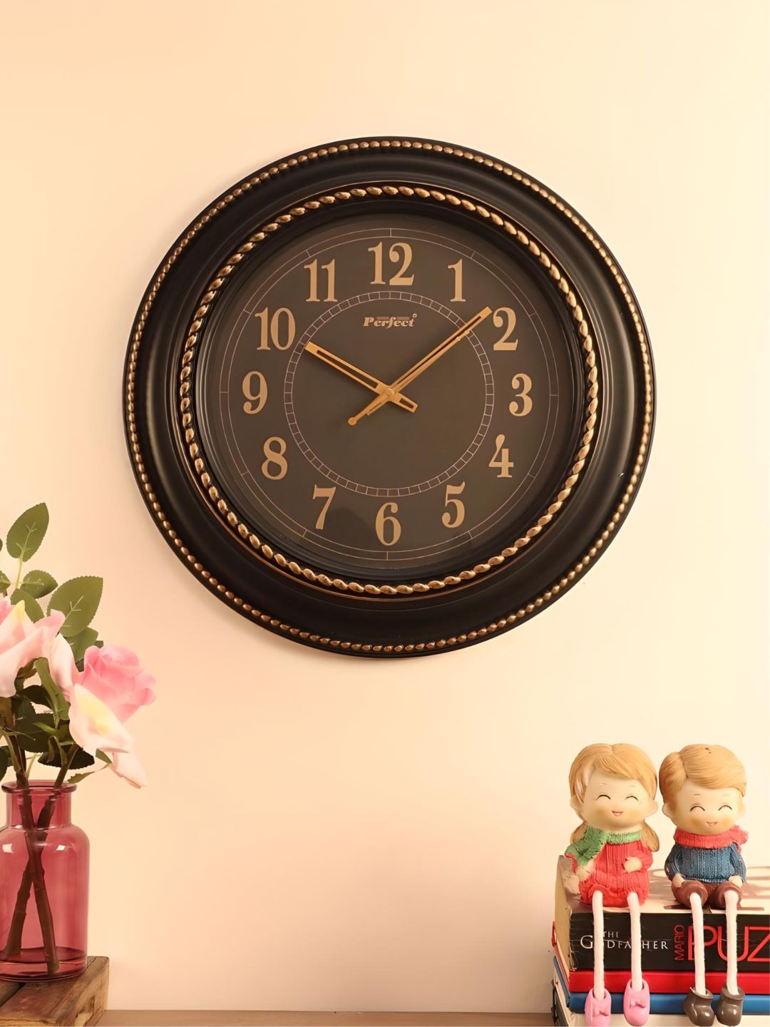 Abstract shaped wall clock
