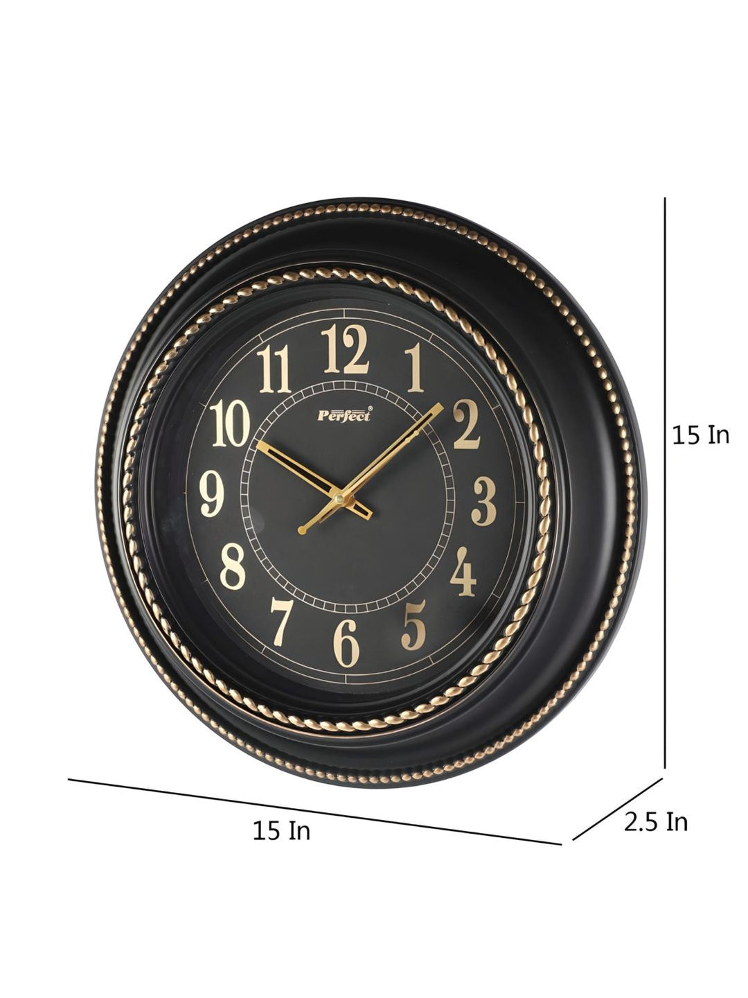 Abstract shaped wall clock