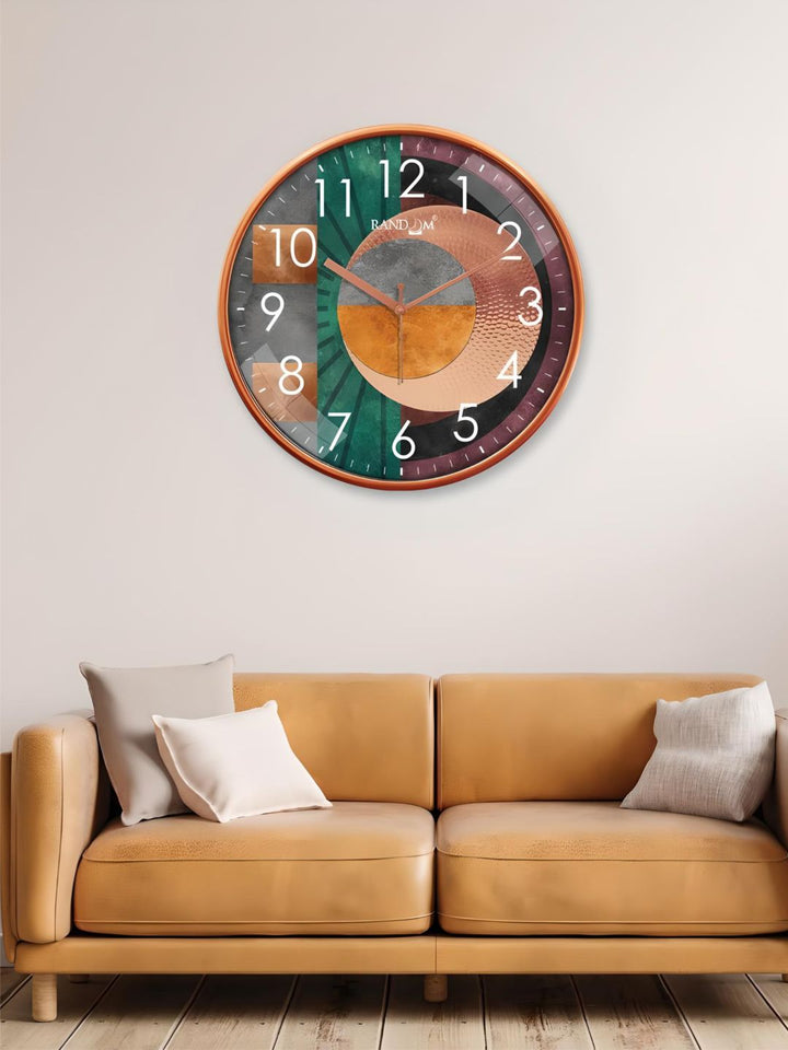 Abstract shaped wall clock