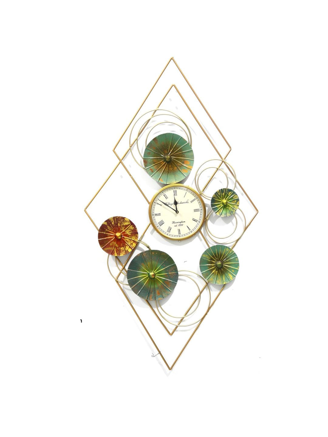 Abstract shaped wall clock