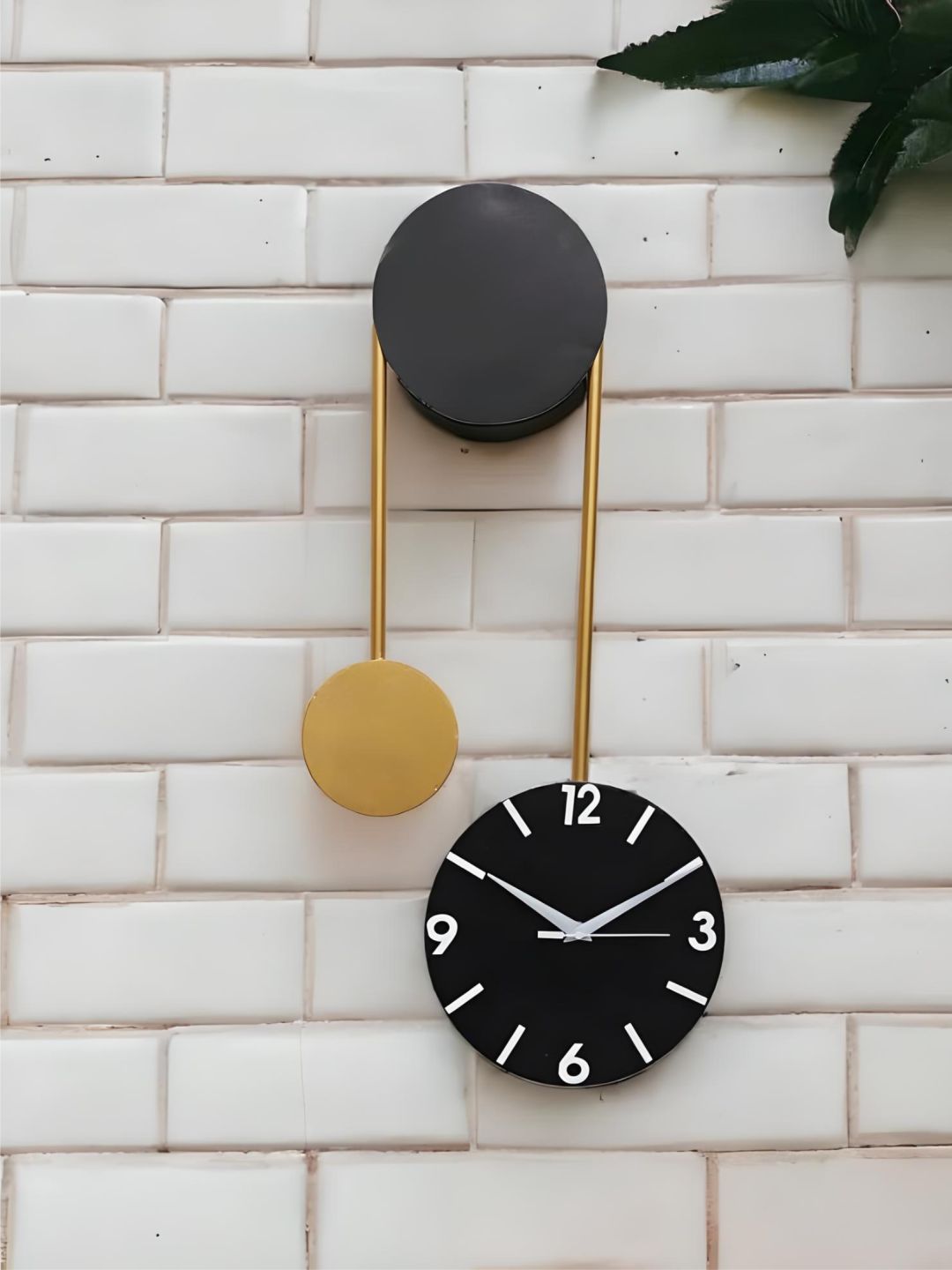 Abstract shaped wall clock