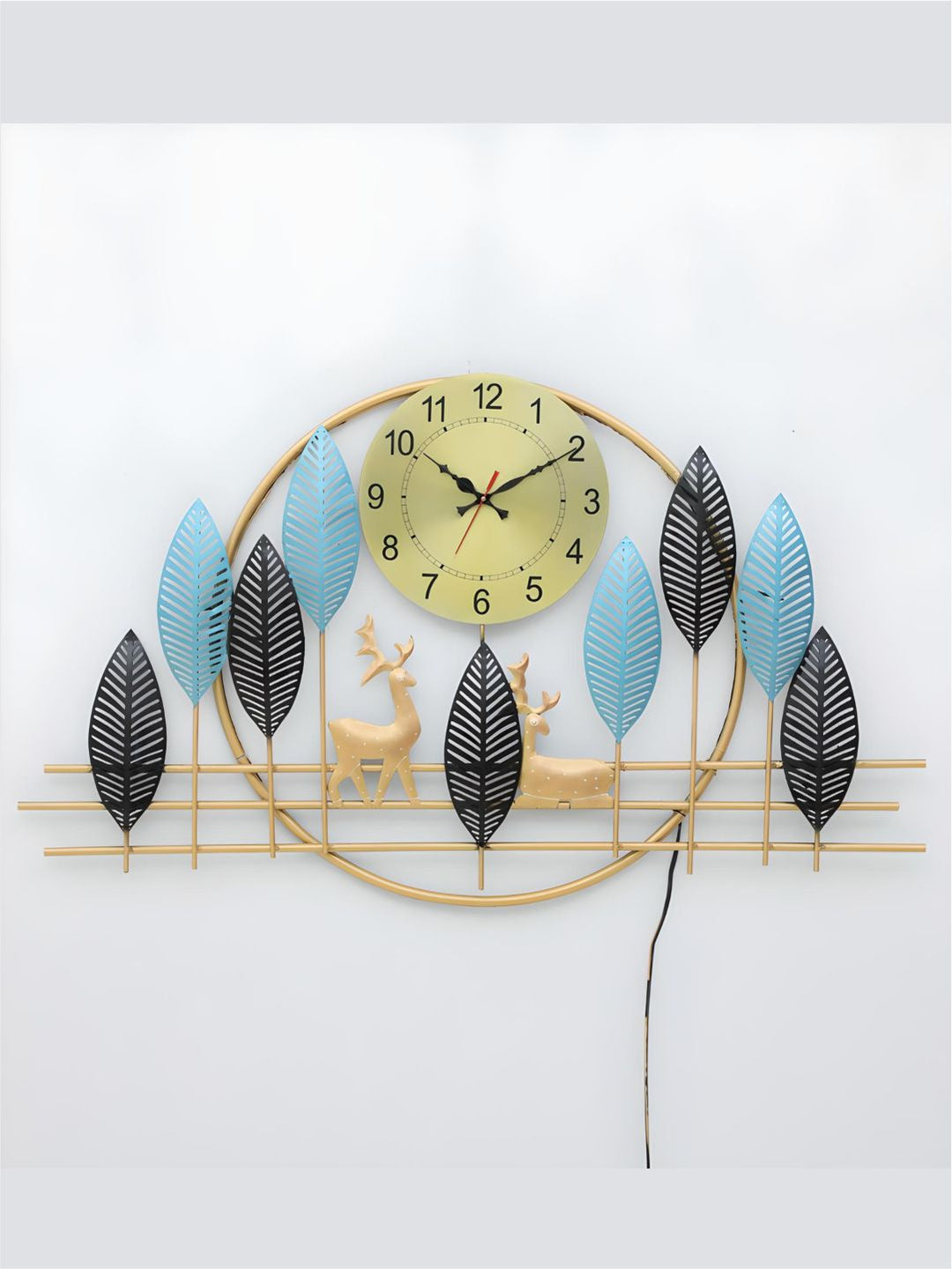 Abstract shaped wall clock