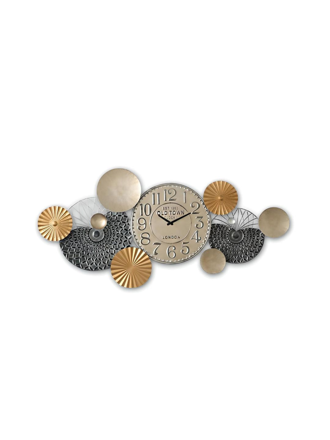 Abstract shaped wall clock