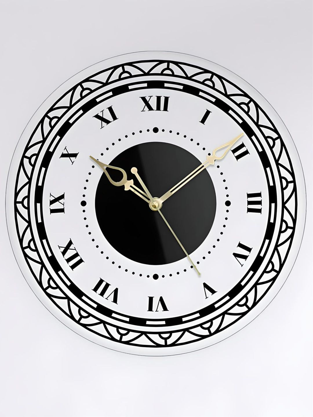 Abstract shaped wall clock