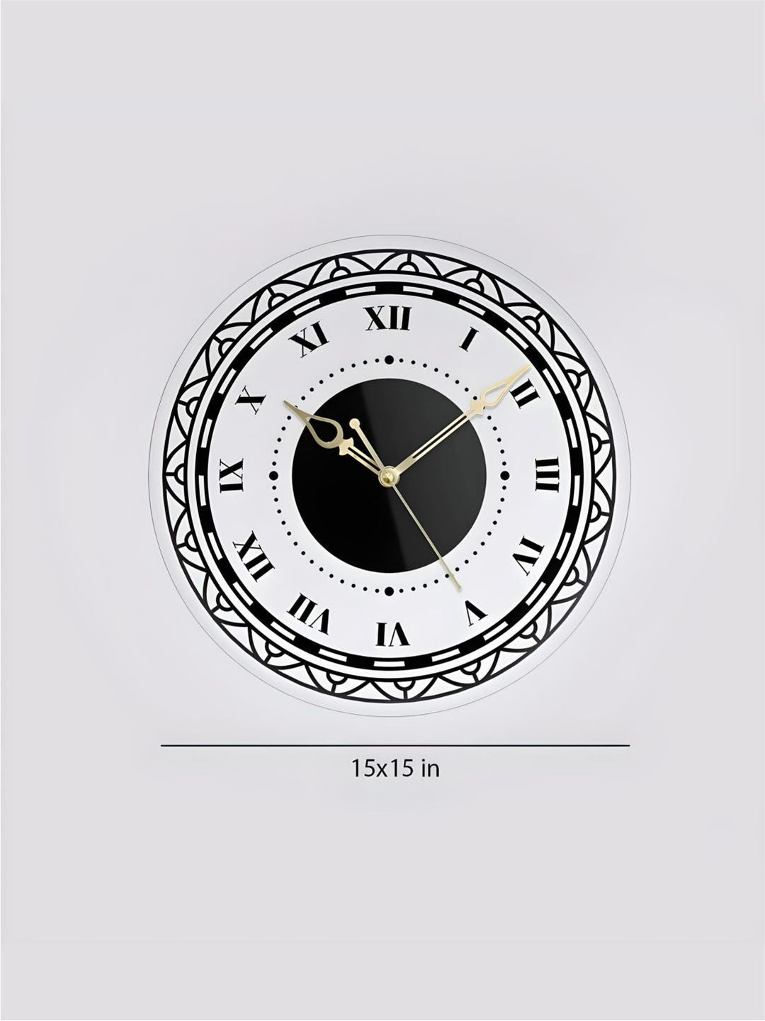 Abstract shaped wall clock