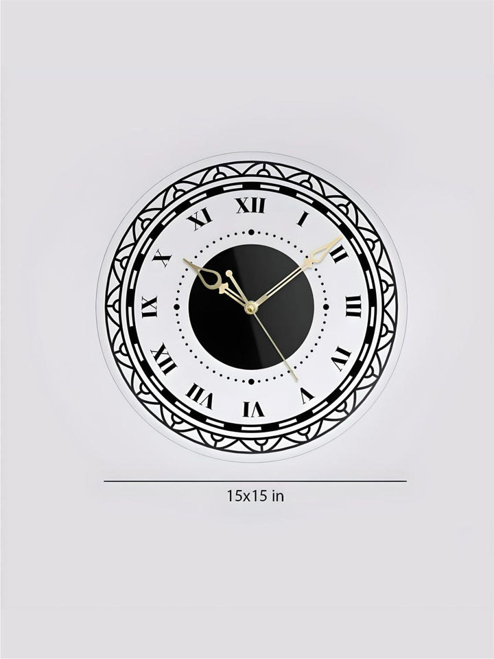 Abstract shaped wall clock