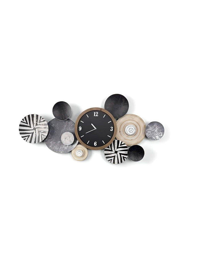 Abstract shaped wall clock