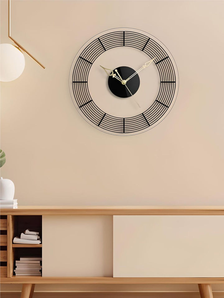 Abstract shaped wall clock