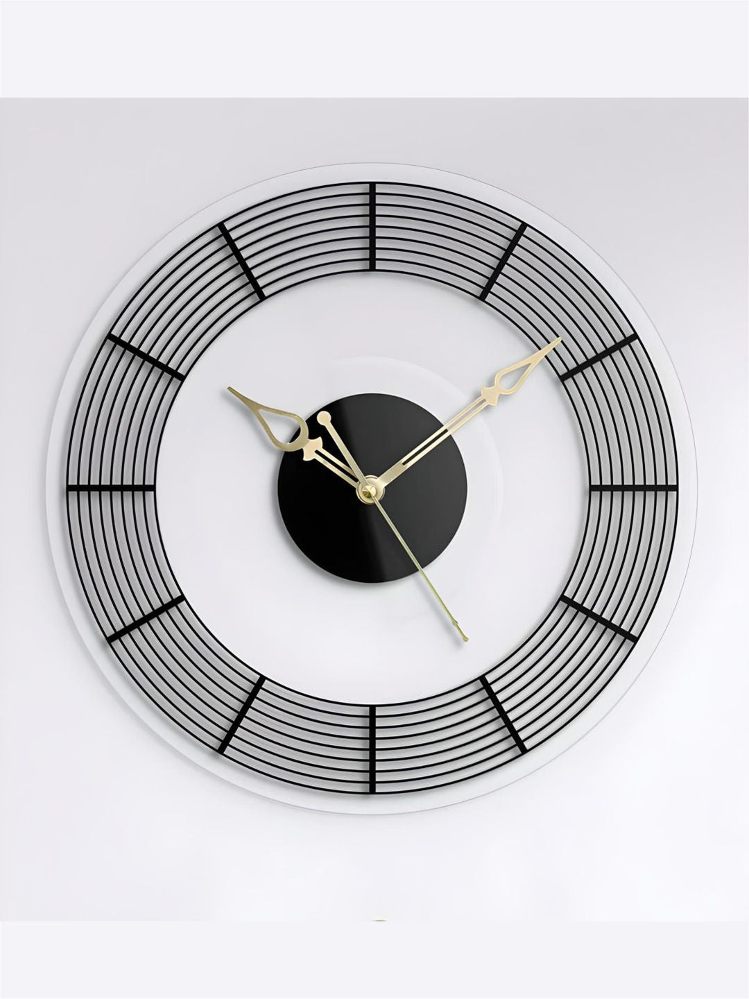 Abstract shaped wall clock