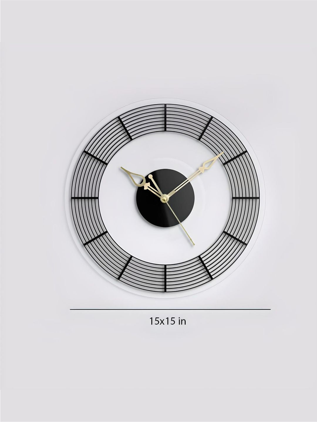 Abstract shaped wall clock