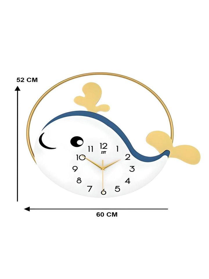 Abstract shaped wall clock