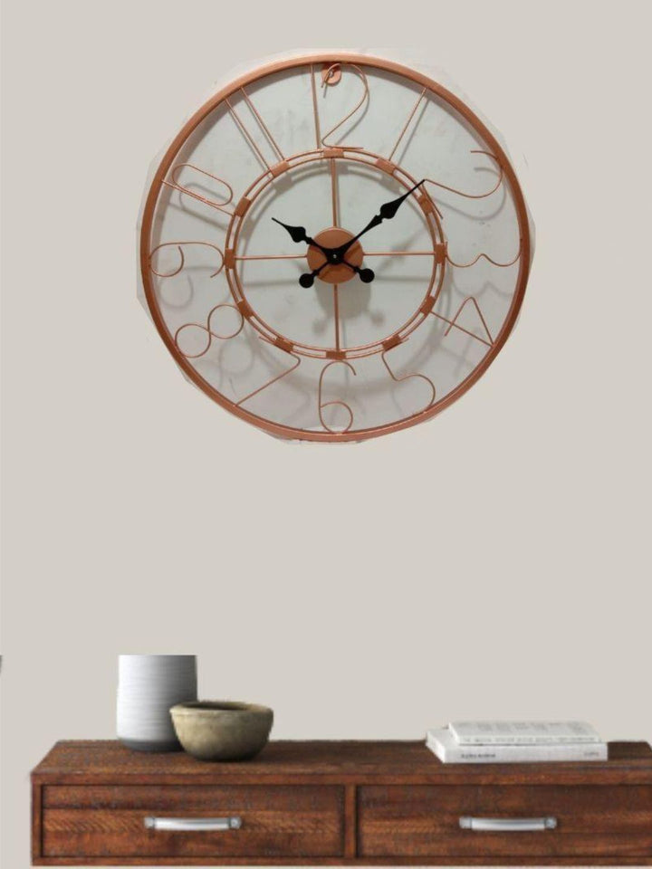 Abstract shaped wall clock