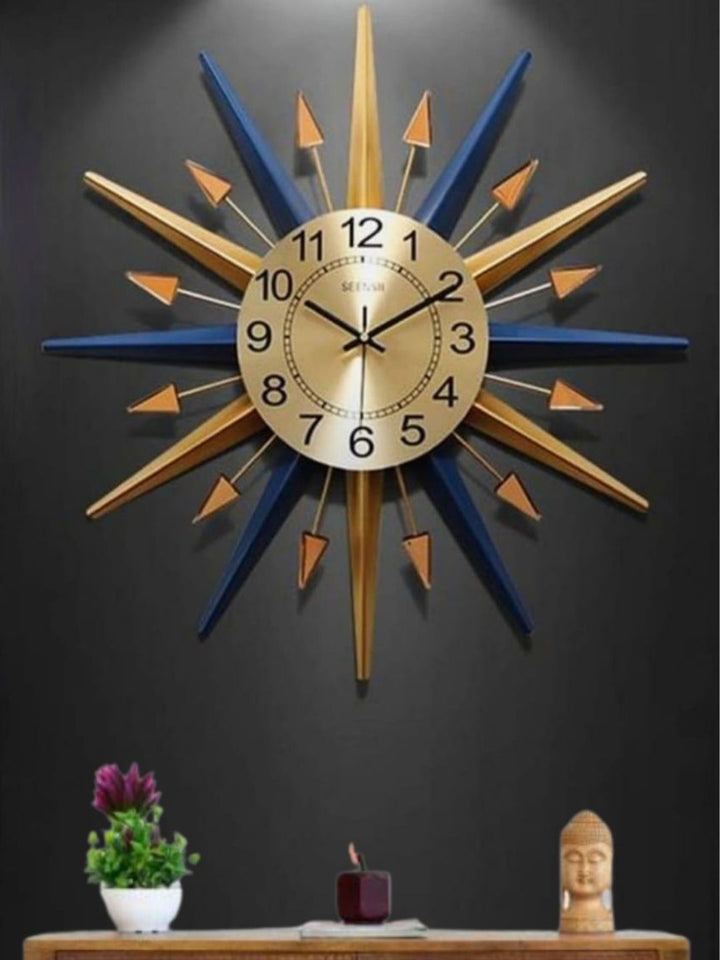 Abstract shaped wall clock