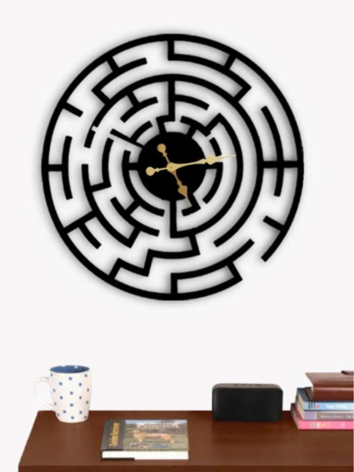 Abstract shaped wall clock