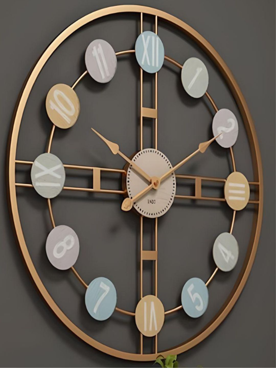 Abstract shaped wall clock